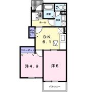 グリーンハイツIKEDA・Aの間取り画像