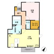 シエスタ Ⅱの間取り画像