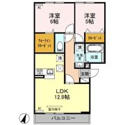 セジュール近江 Ⅱの間取り画像