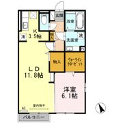 スカイヒルズ (1)の間取り画像
