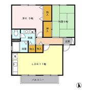 プレミールハイム A棟の間取り画像
