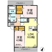 グランデュール葉山の間取り画像