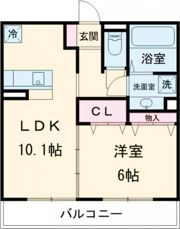 コンフィデンスK．S合志の間取り画像