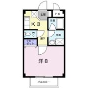 パークハイム大丸Eの間取り画像
