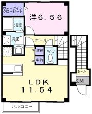 ハッピーライフBの間取り画像
