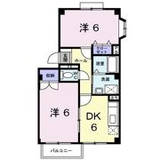 グリーンヒル弐番館の間取り画像