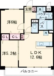 VERITA COURT（ヴェリタコート）の間取り画像
