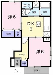 メゾン彩Ⅰの間取り画像