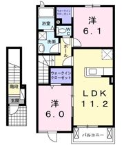 セレノカーサOMIの間取り画像
