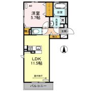 ルラーシュカーサの間取り画像