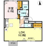 Rose MansionⅡ(ﾛｰｽﾞﾏﾝｼｮﾝ）の間取り画像
