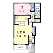 メゾン・ジェルメⅢの間取り画像