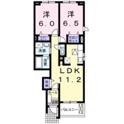 ティエラ水前寺の間取り画像