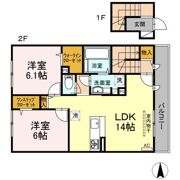 ルシェリアの間取り画像