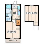 カーサドマーニの間取り画像