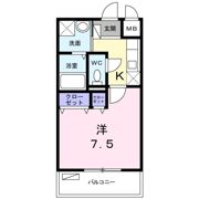 ヴィーダ ローザの間取り画像