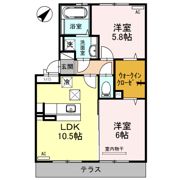 リベールⅣの間取り画像