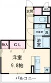 アザックけやき通りの間取り画像