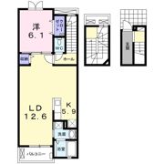 ロワゾブルーの間取り画像