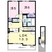 ショストラ Ⅱの間取り画像