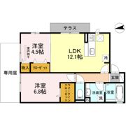 Claire津田Ⅱの間取り画像