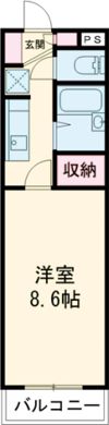 コート新屋敷の間取り画像
