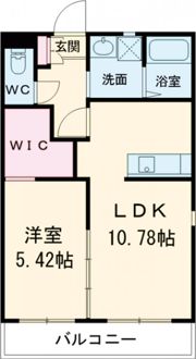 グランディールⅢの間取り画像