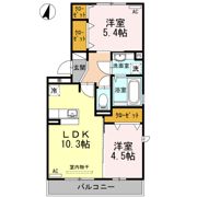 サンハイム合志の間取り画像