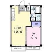 コーポあづまⅡの間取り画像