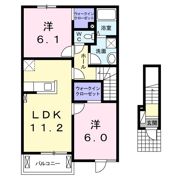 ネオ エレガンスAの間取り画像