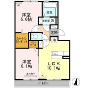 アビテ ボナールの間取り画像