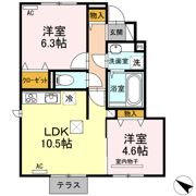 グランシャリオ山ノ神の間取り画像
