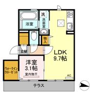 D・プレヴェイルIIの間取り画像