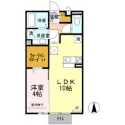 レスポワールTSURUの間取り画像