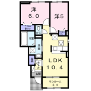 SunsetHouse さくらの間取り画像