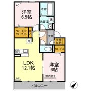 D-room帯山西の間取り画像