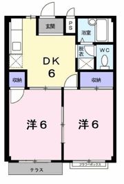 O．KハイツⅠの間取り画像