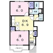 ラ・フォレスタRYU・Bの間取り画像