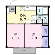 ニューシティ中川の間取り画像