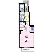 カーサK Ⅱの間取り画像