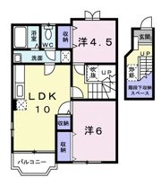サニーヴィレッジBの間取り画像