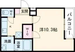 フジパレス今池Ⅱ番館の間取り画像