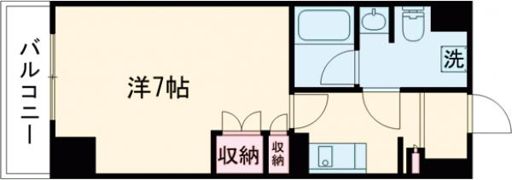 Flat熊本の間取り画像
