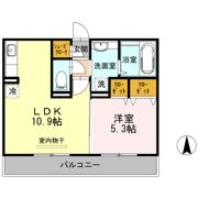 リトルフォレスト αの間取り画像