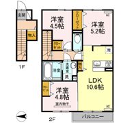グランドソレイユⅡの間取り画像