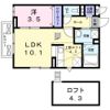 パル高槻の間取り画像