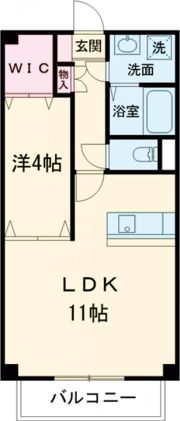 グリーンハイムの間取り画像