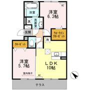 コンフォートⅢの間取り画像