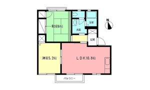 湘南高麗ハイツⅢの間取り画像
