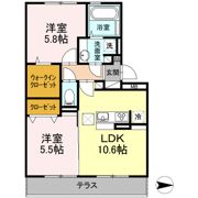 メロンハウスⅡの間取り画像